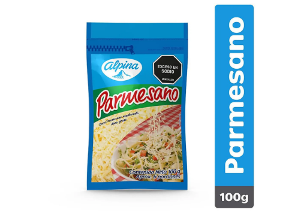 Imagen de Queso Parmesano Alpina Rallado