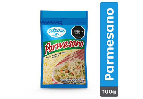 Imagen de Queso Parmesano Alpina Rallado