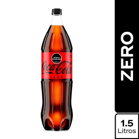 Imagen de Gaseosa Coca Cola ZERO Botella Familiar (1500 ml)