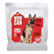 Alimento húmedo para perro WOW CAN carne de res x300 g