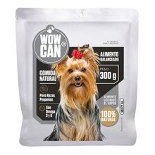 Alimento húmedo para perro WOW CAN pavo razas pequeñas x300 g