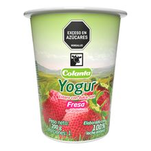 Yogurt COLANTA fresa x200 g