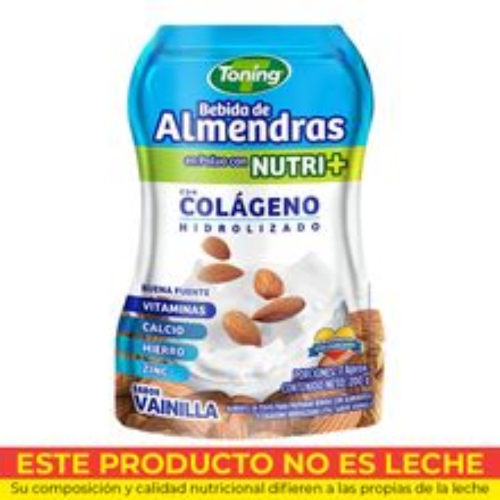 Imagen de Forza almendras TONING sabor vainilla x200 g