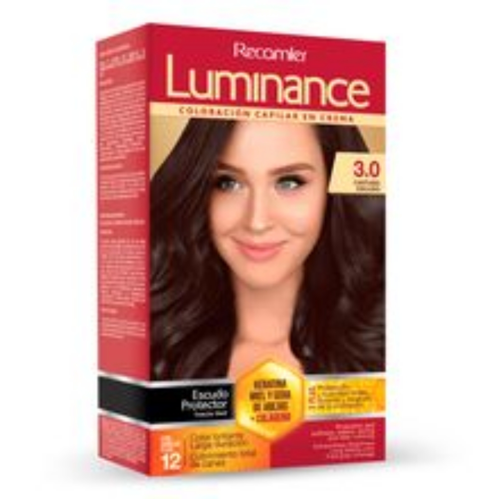 Imagen de Tinte LUMINANCE castaño oscuro precio especial kit 2 tubos N.° 3.0