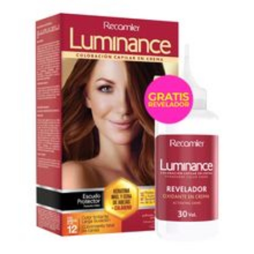 Imagen de Tinte LUMINANCE chocolate + revelador precio especial N.° 3.56