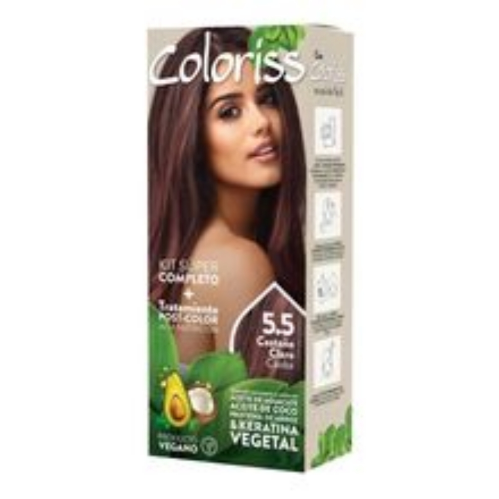 Imagen de Tinte COLORISS castaño claro caoba N.° 5.5