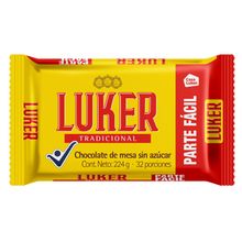 Chocolate LUKER tradicional x224 g