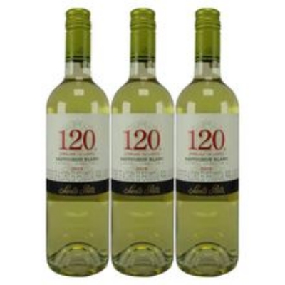 Imagen de Vino SANTA RITA 120 sauvignon blanco x750 ml 2x3