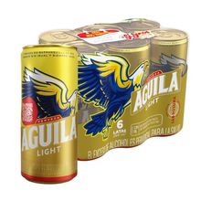 Cerveza AGUILA light 6 unds x269 ml c/u