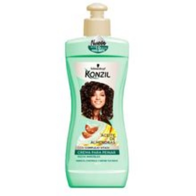 Imagen de Crema para peinar KONZIL aceite de almendras y vitamina doce x230 ml
