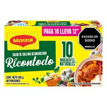 Caldo MAGGI ricontodo pague 10 lleve 12 x90 g