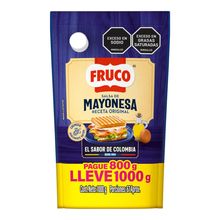 Mayonesa FRUCO pague 800 lleve 1000 g