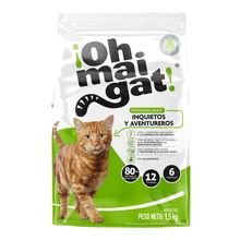 Alimento para gato OH MAIGAT inquietos x1500 g