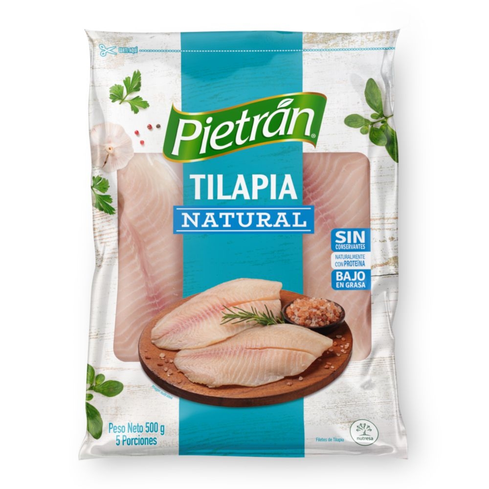 Imagen de Tilapia o mojarra PIETRAN natural (500  gr)