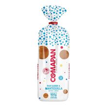 Pan tajado COMAPAN mantequilla x520 g
