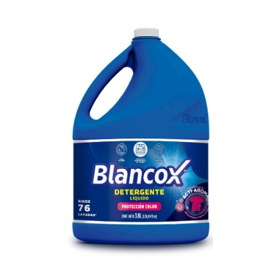 Imagen de Detergente líquido BLANCOX protección color limpieza profunda (3800 ml)