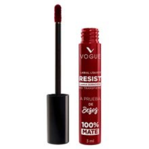 Imagen de Labial líquido VOGUE resist atrevida x3 ml