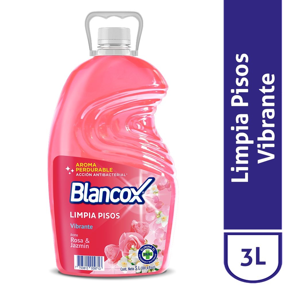 Imagen de Limpia pisos BLANCOX vibrante rosa y jazmín (3000  ml)