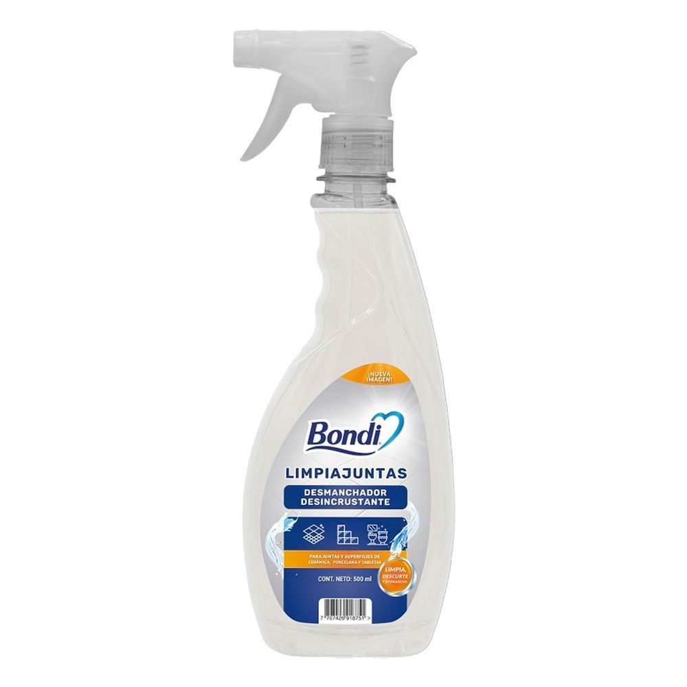 Imagen de Limpiajuntas BONDI SPRAY DESMANCHADOR DESINCRUSTA (500  ml)