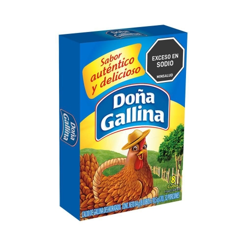 Imagen de Caldo de gallina DONA GALLINA 8 cubos (84  gr)