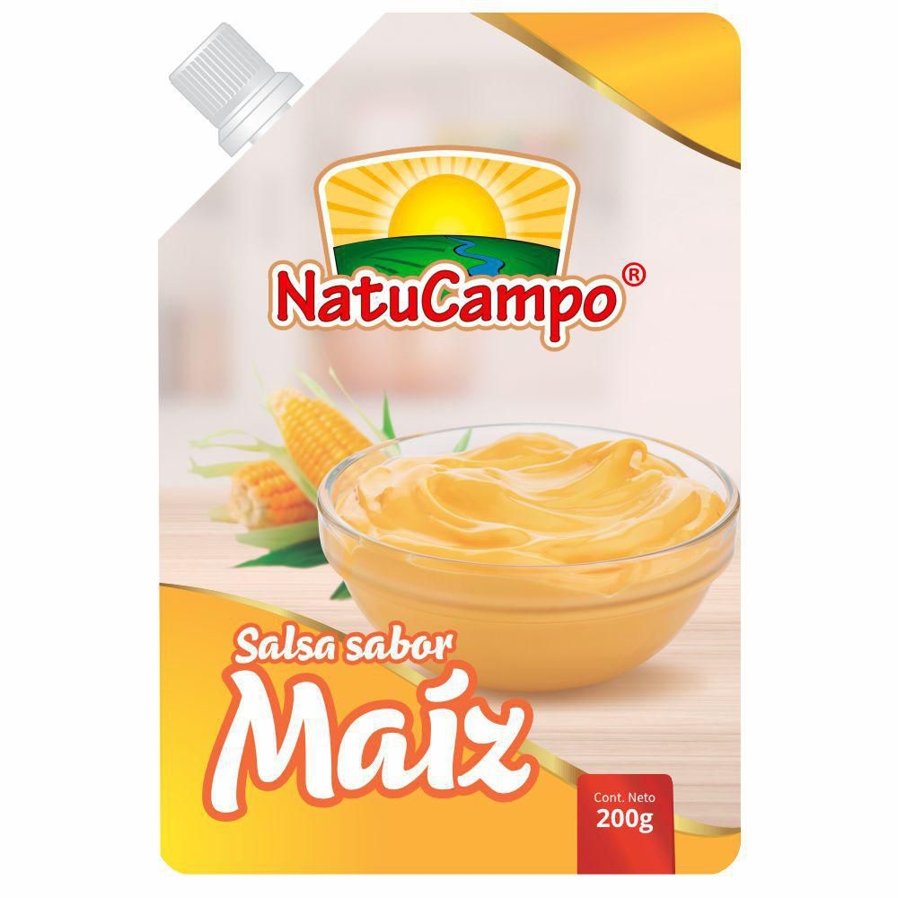 Imagen de Salsa de maíz NATUCAMPO dulce (200  gr)