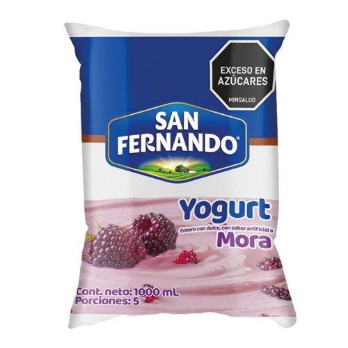 Imagen de Yogurt SAN FERNANDO mora x1000 g