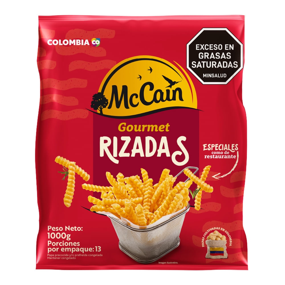 Imagen de Rapipapa MC CAIN rizada x1000 g