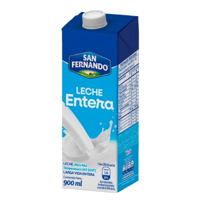 Imagen de Leche SAN FERNANDO entera x900 ml