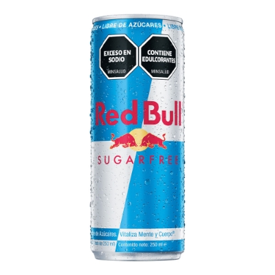 Imagen de Bebida energizante RED BULL sin azúcar x250 ml