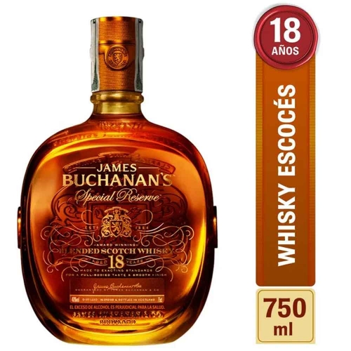 Imagen de Whisky BUCHANAN´S 18 años x750 ml