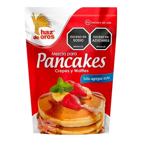 Imagen de Mezcla lista HAZ DE OROS para pancakes x600 g