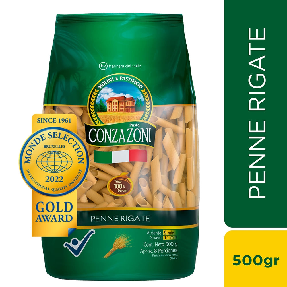 Imagen de Pasta CONZAZONI penne rigate x500 g