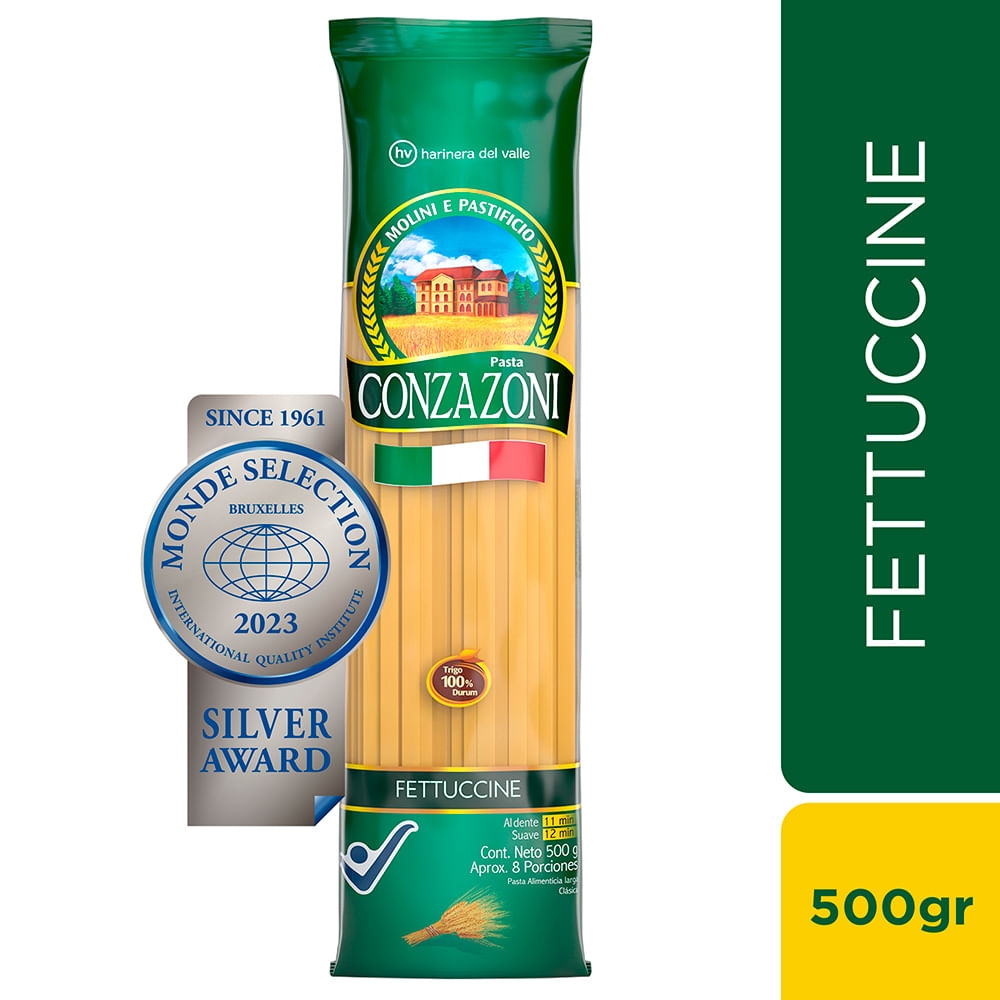 Imagen de Pasta CONZAZONI fettuccine x500 g