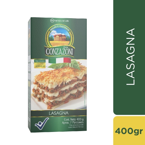 Imagen de Pasta CONZAZONI lasagna x400 g