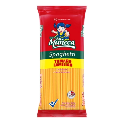 Imagen de Pasta LA MUÑECA spaghetti x1000 g