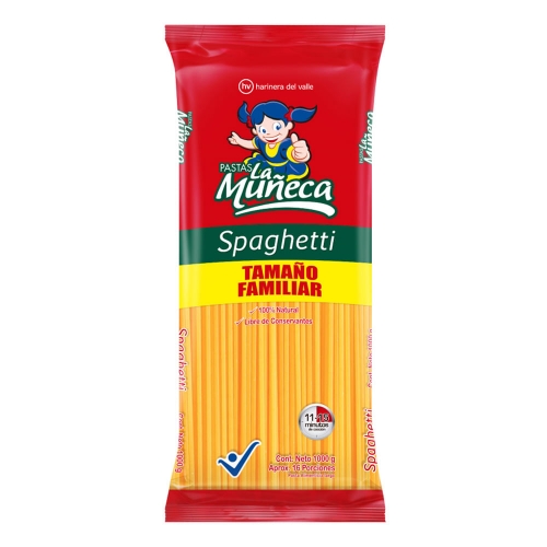 Imagen de Pasta LA MUÑECA spaghetti x1000 g