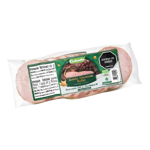 Imagen de Jamón COLANTA tipo buffet tajado x500 g