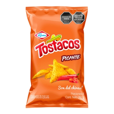 Imagen de Tostacos RAMO picante x200 g