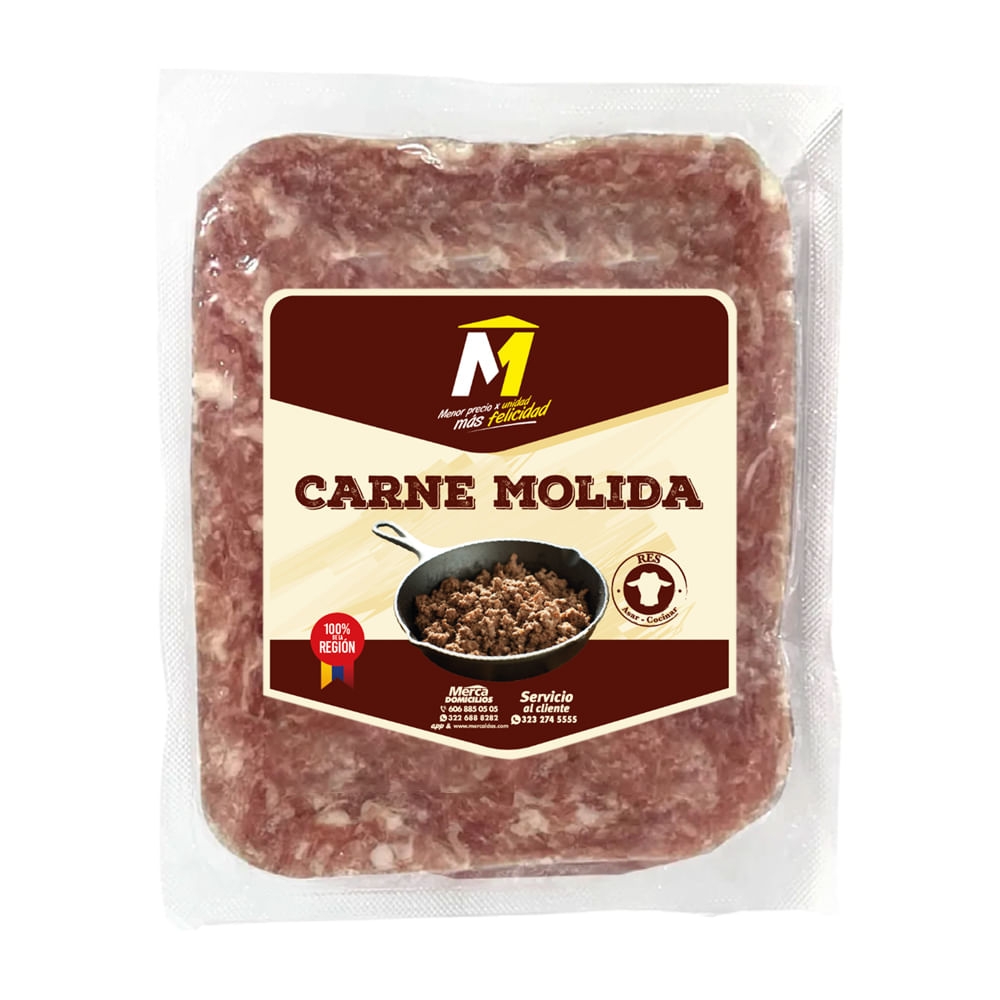 Imagen de Carne molida corriente MERCALDAS x500 g