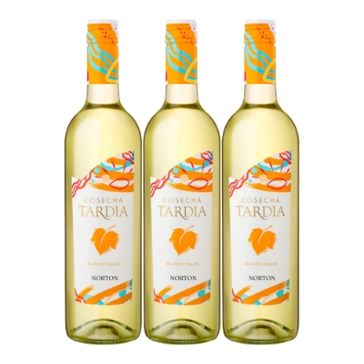 Imagen de Vino NORTON cosecha tardia x750 ml 2x3