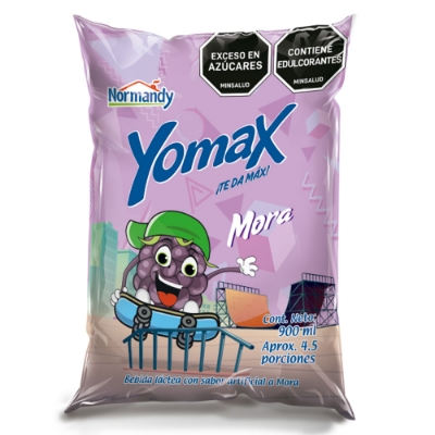 Imagen de Bebida láctea NORMANDY yomax mora x900 ml