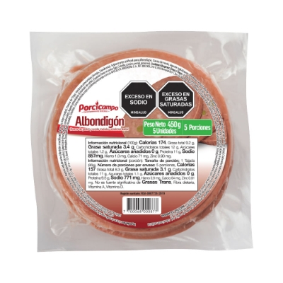 Imagen de Albondigon PORCICAMPO x450 g