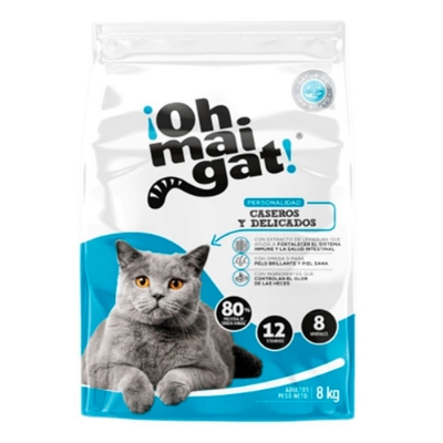 Imagen de Alimento gato OH MAI GAT caseros x8000 g