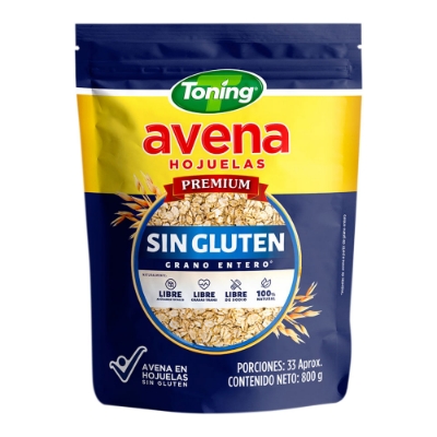 Imagen de Avena TONING hojuela sin gluten x800 g