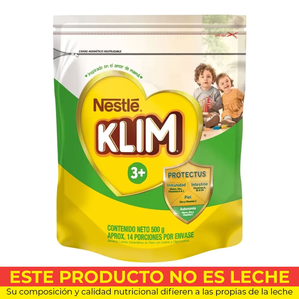 Imagen de Alimento lácteo KLIM 3+ prebio x1000 g