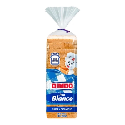 Imagen de Pan tajado BIMBO blanco x600 g