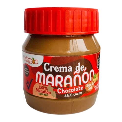 Imagen de Crema de marañón FRUITYBIOX chocolate 46% x250 g