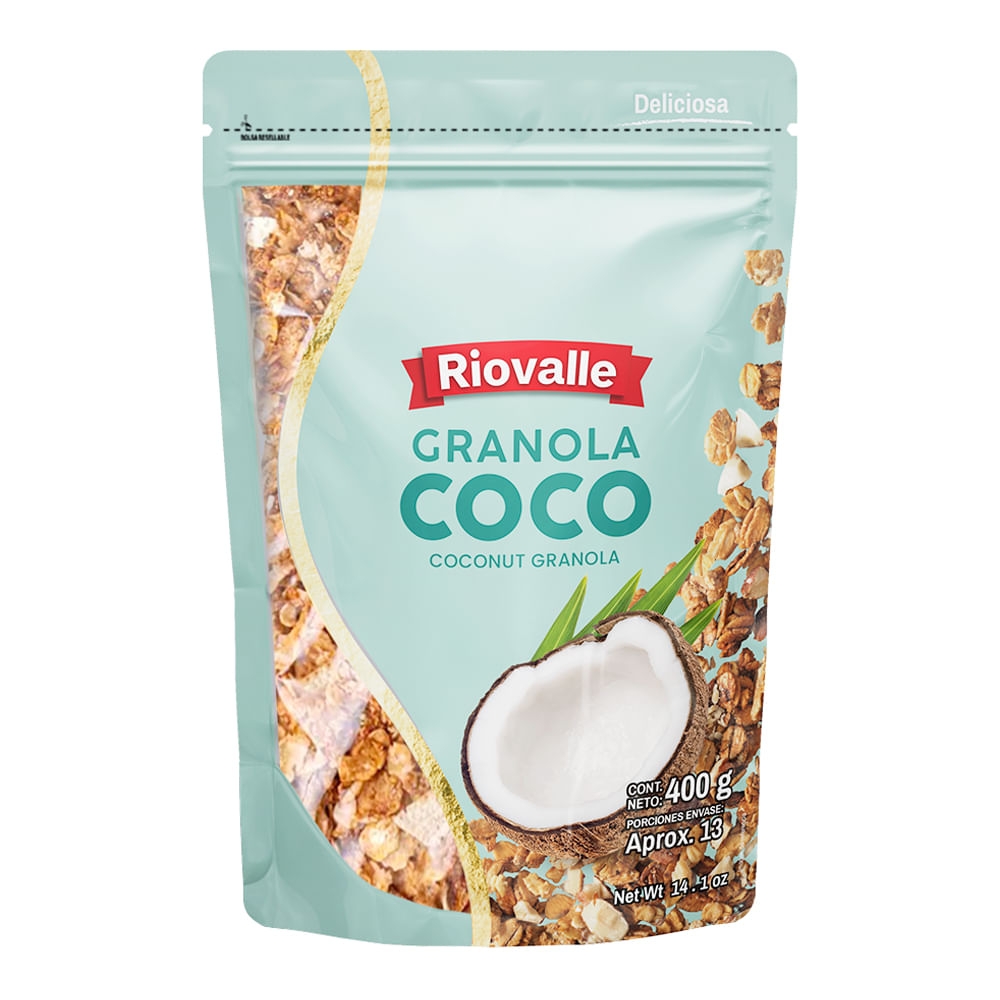 Imagen de Cereal RIOVALLE granola coco x400 g