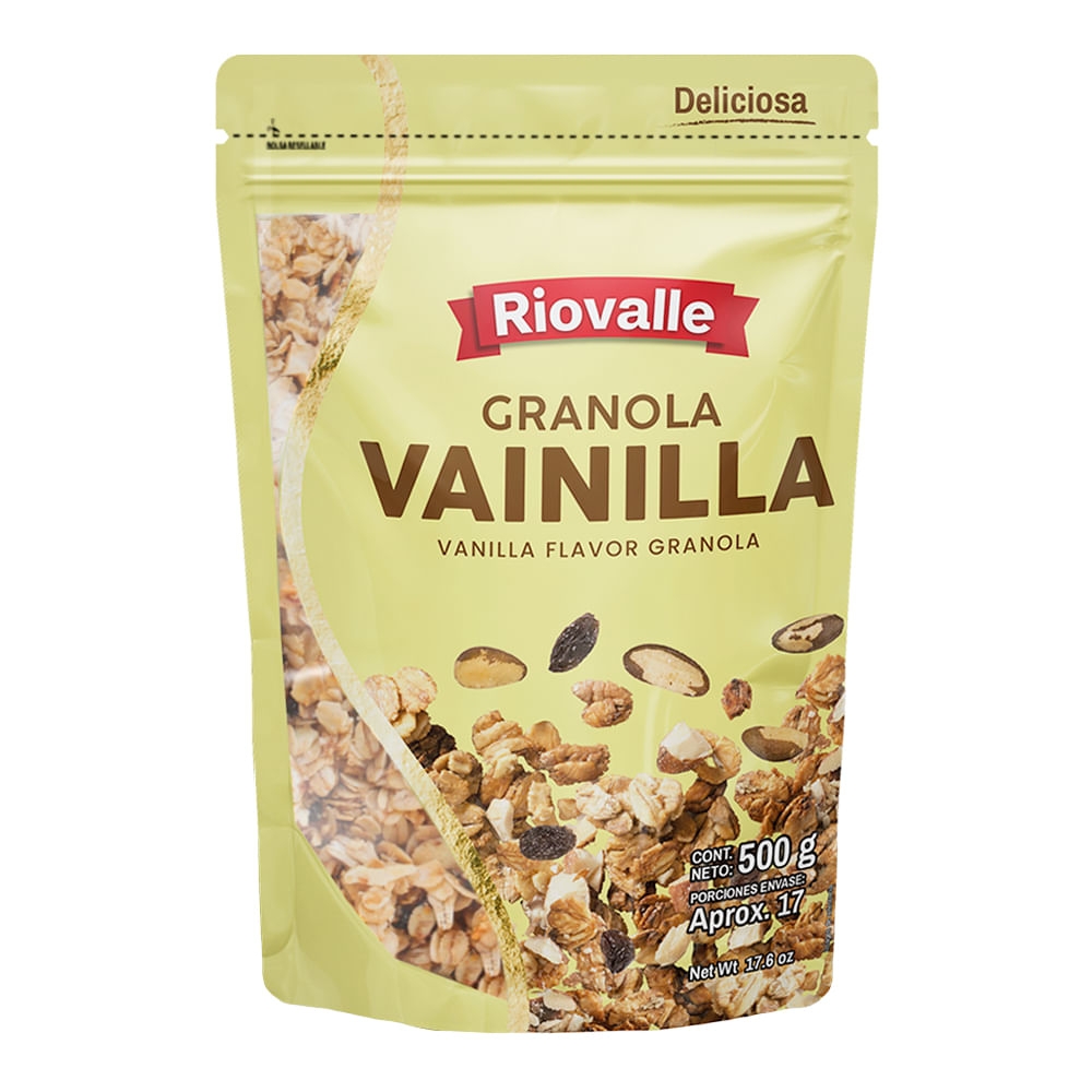 Imagen de Cereal RIOVALLE granola vainilla x500 g