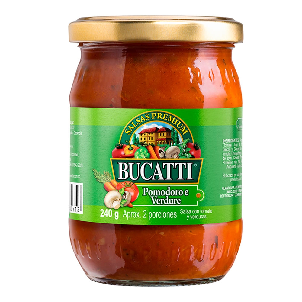 Imagen de Salsa BUCATTI pomodora x240 g
